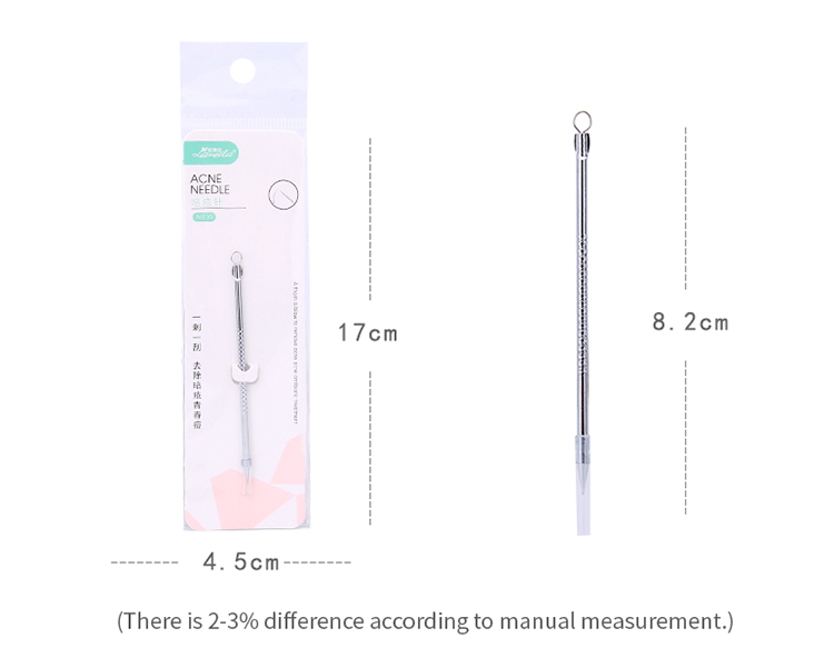 Lameila Acne Blackhead Remove Needles Stainless Pimple Spot Comedone Extractor Acne Needle NO.003