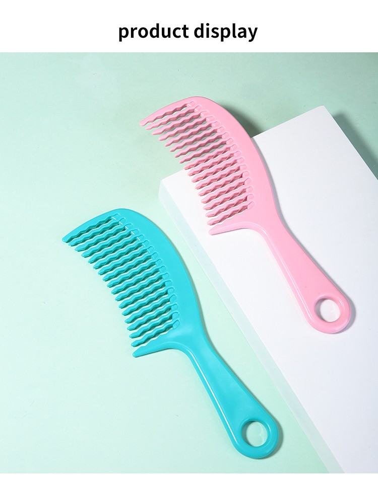 OEM Silubi Low Price Wholesale Hair Combs Large Size Massage Comb High Quality Plastic Comb Personal Label S423